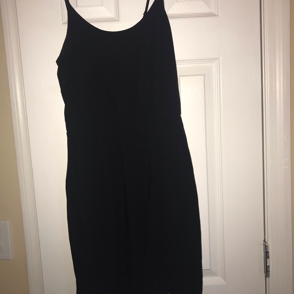 Black old navy sun dress